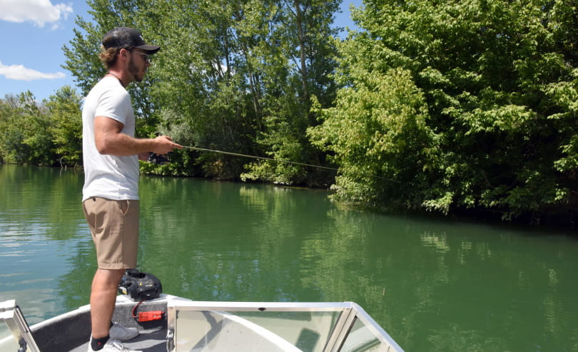 Pêche en rivière