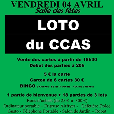 Loto du CCAS