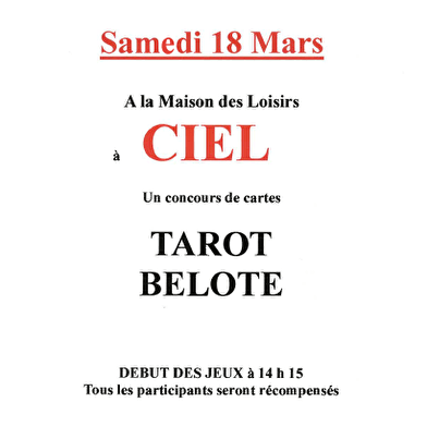 Concours de cartes