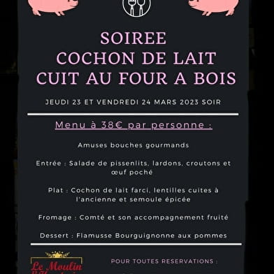 Soirée cochon de lait