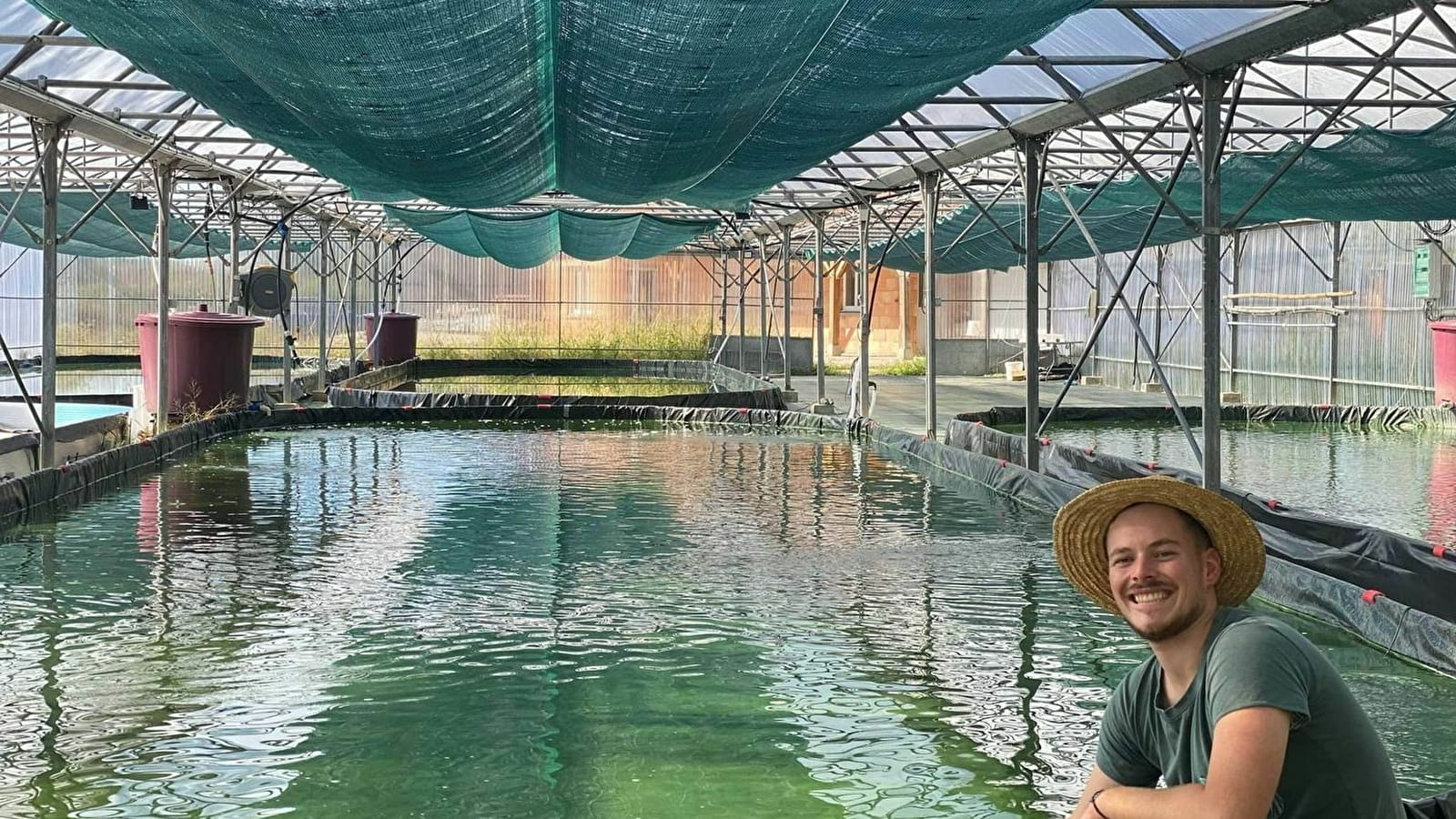 Les rendez-vous bressans : La Spirulinière, bassins de Nico