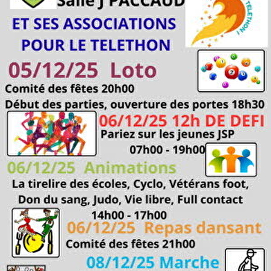 Journées Inter-associations Téléthon