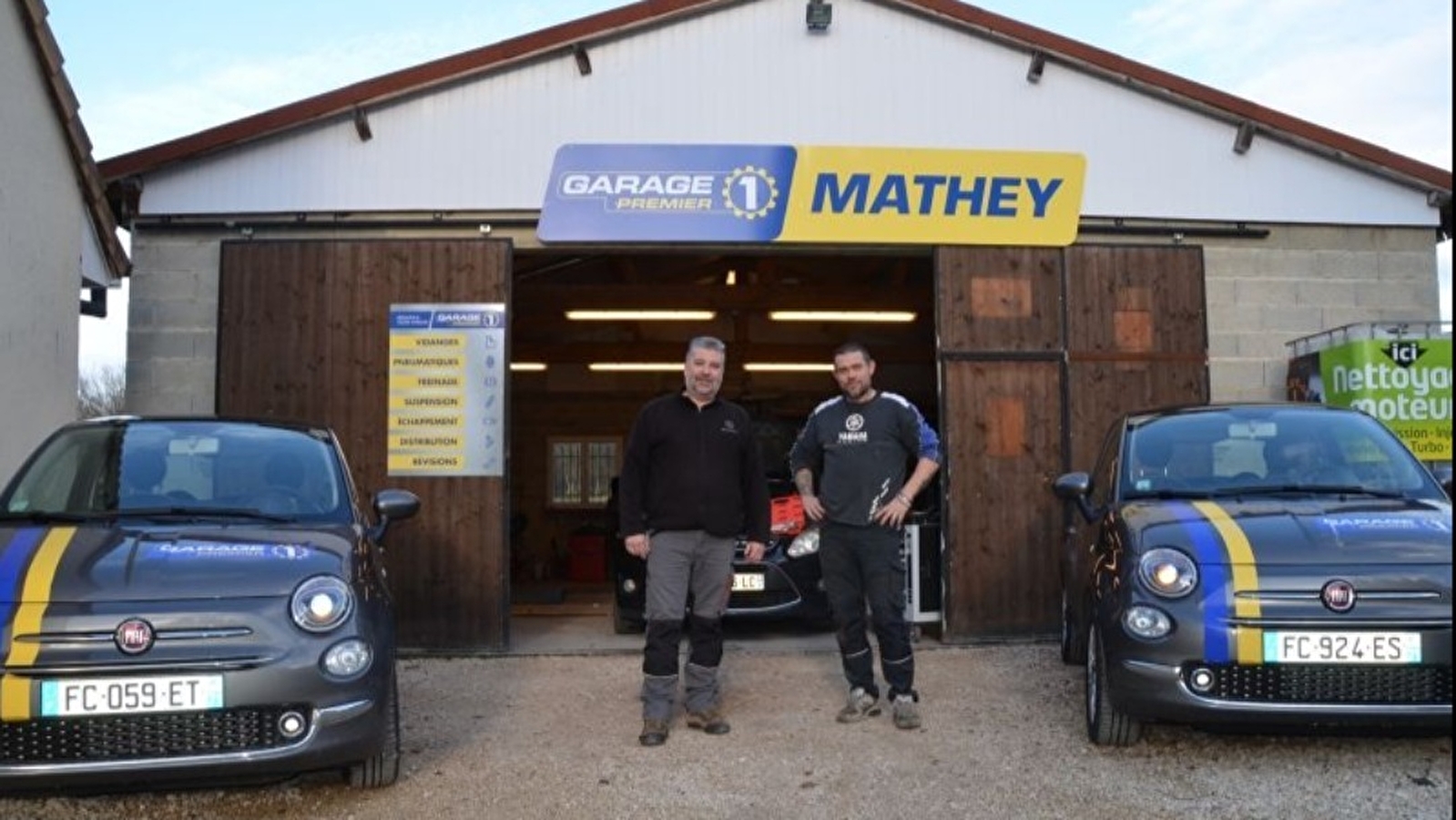 Garage premier - Garage Mathey