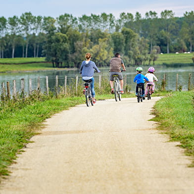 La Voie Bleue, Moselle-Saône à vélo : de Mont-les-Seurre à Mâcon 