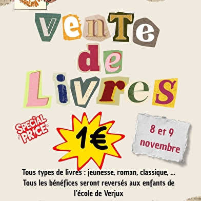 Vente de livres