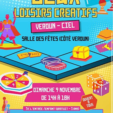 Après-midi jeux et loisirs créatifs